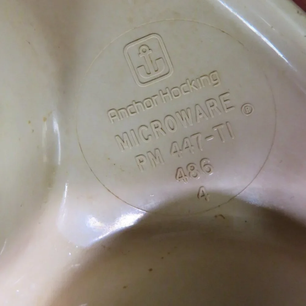 Vintage Anchor Hocking MicroWare (2) Muffin/cupcake Pans